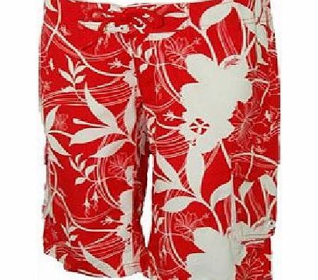 Ladies Animal Fylan Boardshort. Lollipop Red