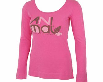 Ladies Animal Marshall Long Sleeve T-Shirt.