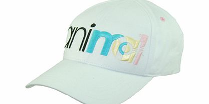 Ladies Animal Revy Adjustable Cap. White