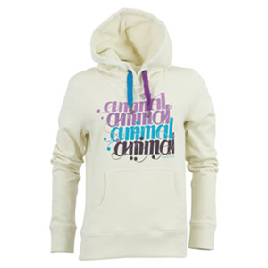 Ladies Animal Rusby Printed Hoody. Papyrus