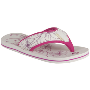 Ladies Animal Swish Flip Flop. Vivid Viola