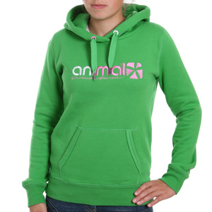 Animal Ladies Ripley Hoody - Kelly Green