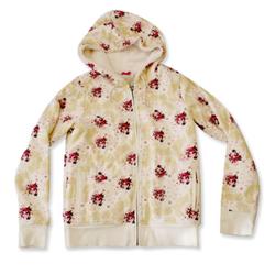 Ladies Russell Sherpa Zip Hoody - AntqWhi