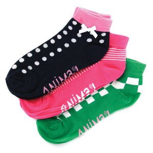 Woolley 3 Pack trainer sock -