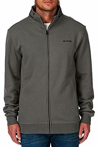 Larmans Zip Thru Sweatshirt - Pewter