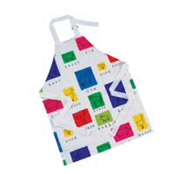 Magic Childrens apron  PVC