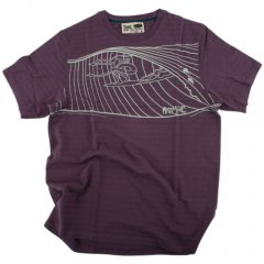 Mens Animal Beluga Tee Vintage Violet