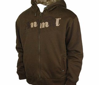 Mens Animal Dashley Fur Lined Zip Thru Hoody.