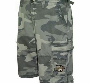 Mens Animal Rondal Walkshort. Night Camo