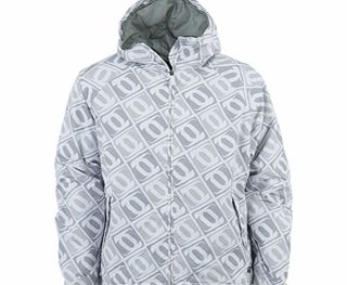 Mens Animal Trailblazer 5000mm Snow Jacket. White