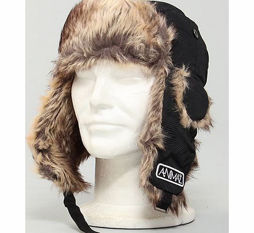 Animal Rhodes Trapper hat - Black