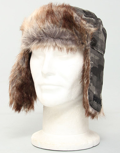 Animal Rock Trapper hat - Camo