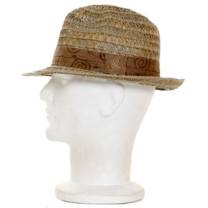 Rush Straw trilby