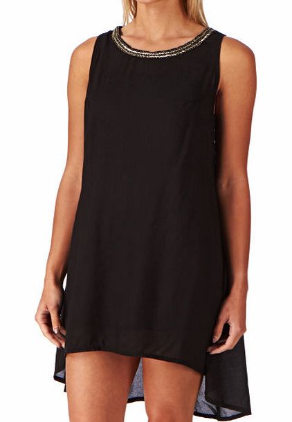 Womens Animal Lucki Dress - Black