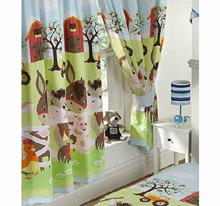 Sunshine Farm Lined Curtains