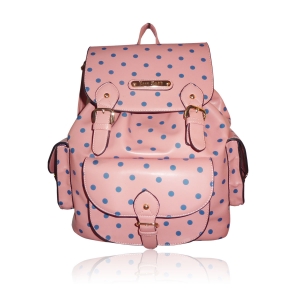 Smith New York Polka Dot Rucksack - Pink