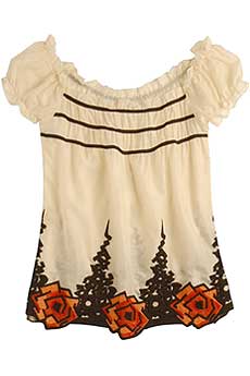 Deco Rose Smock Top