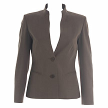 Mocha tailored jacket