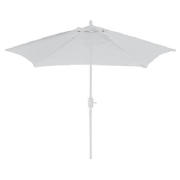 2.4m Parasol, White