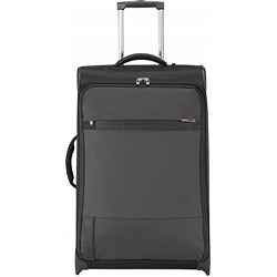 Large trolley roller wheeled luggage suitcase