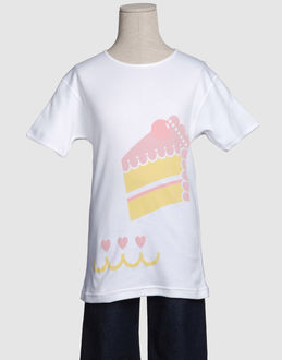 TOP WEAR Short sleeve t-shirts GIRLS on YOOX.COM