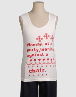 TOPWEAR Sleeveless t-shirts GIRLS on YOOX.COM