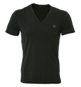 Black V-Neck T-Shirt