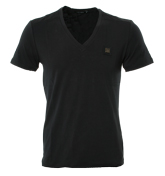 Dark Navy V-Neck T-Shirt