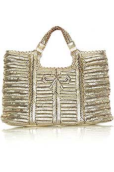 Gene plaited oversized tote