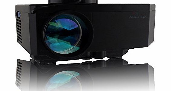 UC30 Portable Mini LED Projector Home Cinema Theater Av VGA USB SD Miscro USB 640*480 (UC30, Black)