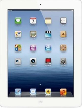  iPad with Retina display - 4th generation - WiFi - 16 GB - white - NEW iOS 6, 9.7`` high resolution Retina display, 5-megapixel iSight camera