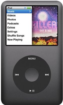 Apple iPod classic 160 GB Black - 7th Generation