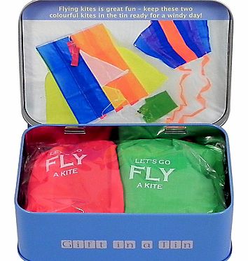 Mini Kite Flying Kit Tin