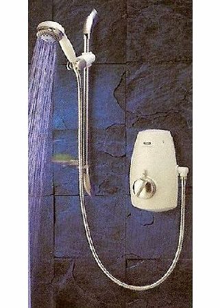 Aqualisa Aquastream White/Chrome Shower