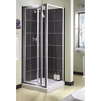 Bi-Fold Enclosure Silver 1850 x 760mm