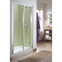 Elite Classic Silver 1000mm Slider Door for Shower Enclosure