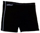 Speedo Endurance Plus Classic Aquashort Swimming Trunks (Black 30`)