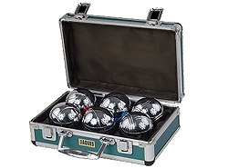 Boule set of 6 in metal case