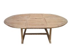 Arboreta Poppleford Round Ext Garden Fixed table