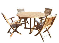 Arboreta Porthcurno Garden Table and Chairs Set