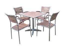 Arboreta Torino Teak & Aluminium Garden Furniture 4