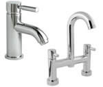 Avus Tap Pack 6 - Basin Mixer and Deck Bath Filler