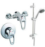 Como Manual Mixer Shower and Kit