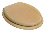 Limed Oak Solid Wooden Toilet Seat