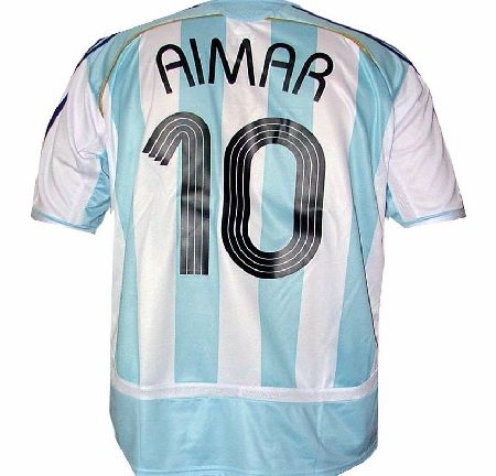 Adidas Argentina home (Aimar 10) 06/07