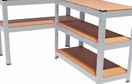 Argos Quick Assembly Grey Shelving Unit