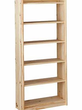 Argos Unfinished 6 Shelf Storage Unit - Solid Pine