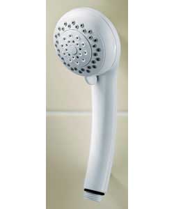 Value Range 3 Mode White Shower Head