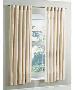 Value Range 66 x 90 Calico Slot Top Curtain