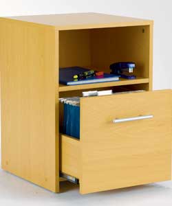 Value Range Single Drawer Filer- Beech